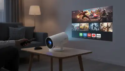 Dein mobiles 4K-Kino für überall: Der neue Mini Beamer mit WiFi 6 und Android TV
