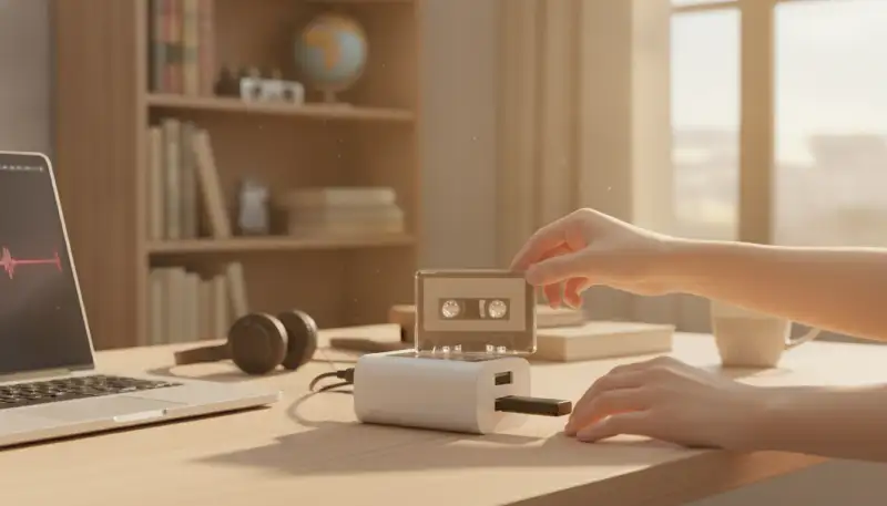 Audio-Digitalisierer: Kassetten retten