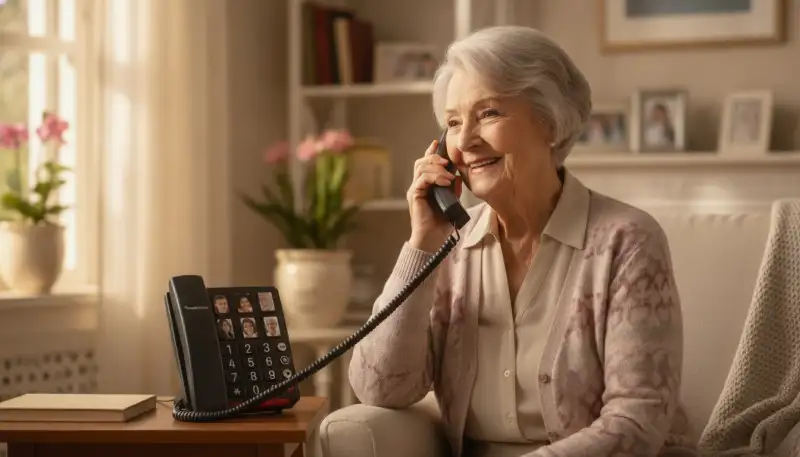 Mehr Sicherheit Zuhause: Großtastentelefone mit Notruffunktion