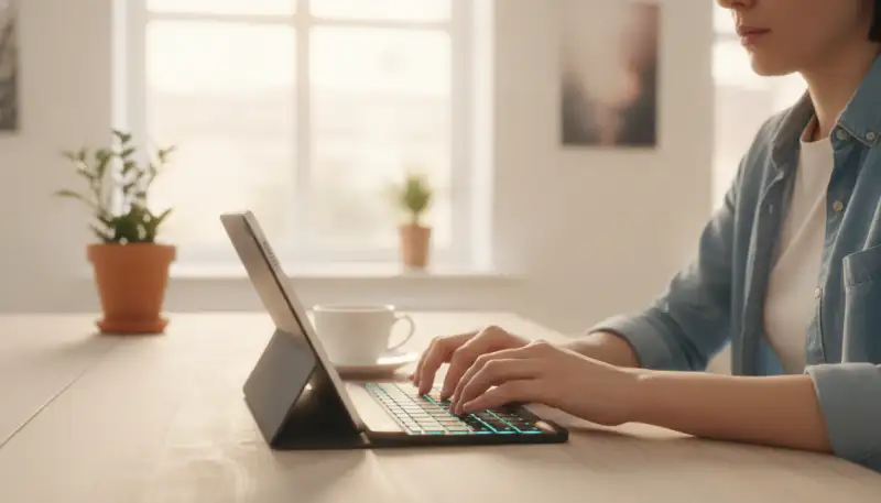 Tablet Tastatur: Produktivität unterwegs steigern